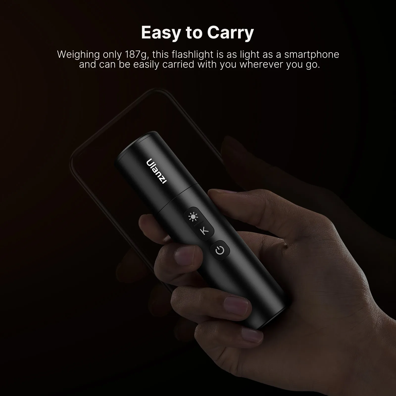 Ulanzi LM07 Photography Rechargeable Flashlight L031GBB1 - Image 11