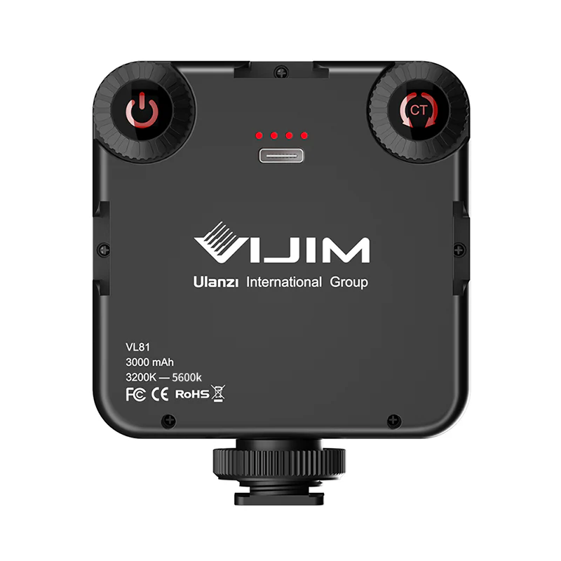 Ulanzi VL81 Rechargeable Video Light 2134 - Image 6