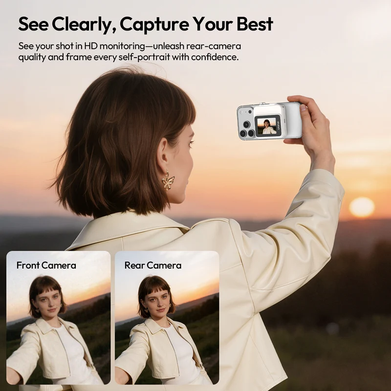 Ulanzi VM02 Wireless Magnetic Selfie Monitor Screen - Image 2
