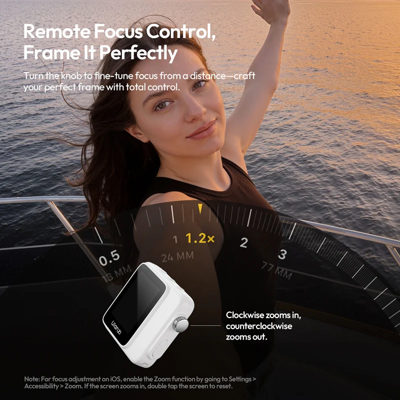 Ulanzi VM02 Wireless Magnetic Selfie Monitor Screen - Image 3